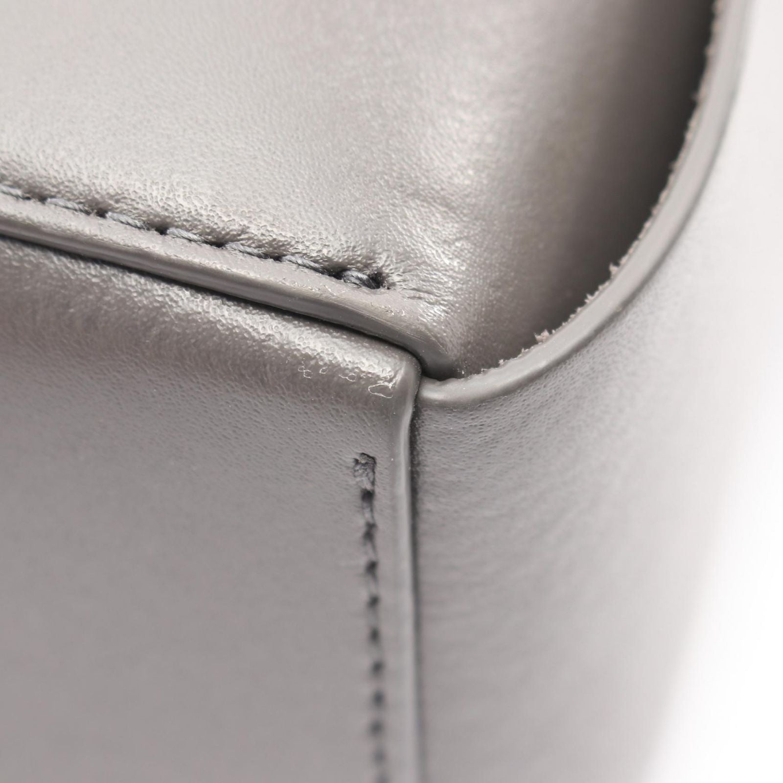 Bottega Veneta Tote Small Arco Maxi Intrecciato 2-Way Gray Leather — view 8