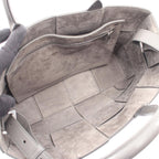 Bottega Veneta Tote Small Arco Maxi Intrecciato 2-Way Gray Leather — view 3