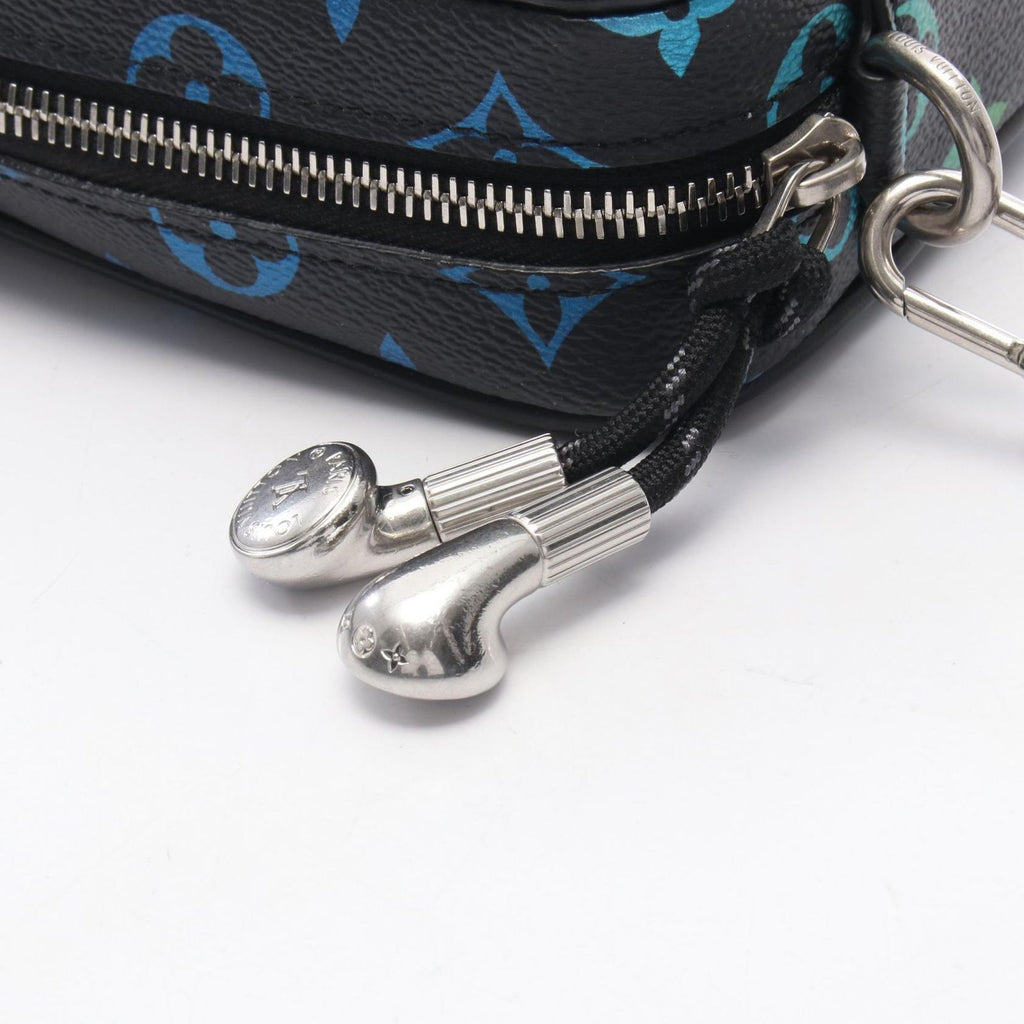 Louis Vuitton Shoulder Bag Trocadero Wearable Wallet Gradient Black Canvas — view 5