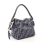 Fendi Handbag Mamma Baguette Small 2-Way Denim Leather — view 2