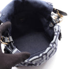 Fendi Handbag Mamma Baguette Small 2-Way Denim Leather — view 3