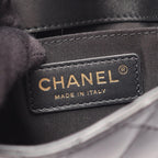 Chanel Shoulder Bag Quilted Black Lambskin Chain — view 5