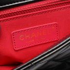 Chanel Shoulder Bag Quilted Black Lambskin 2-Way Chain — view 4