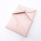 Hermes Coin Case Calvi Mauvepere Leather — view 3