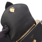 Louis Vuitton Shoulder Bag LV Pont 9 LV Neuf Soft PM Noir Leather — view 6