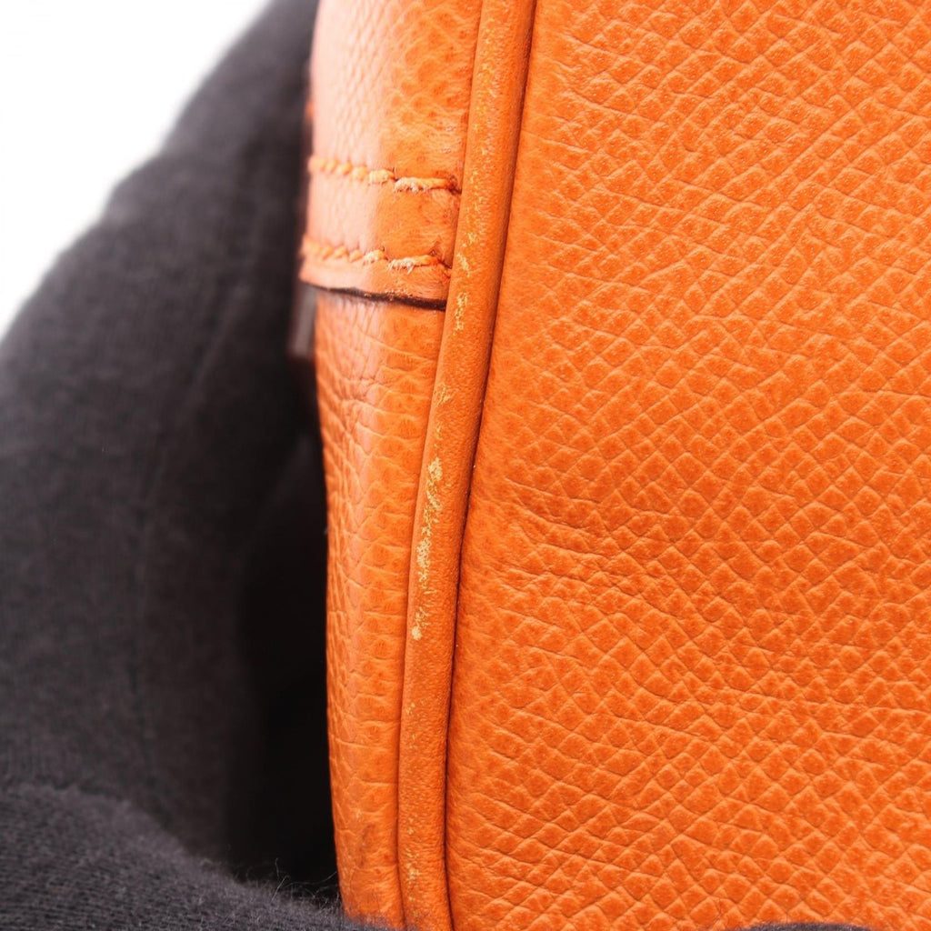 Hermes Handbag Plume 28 Orange — view 7