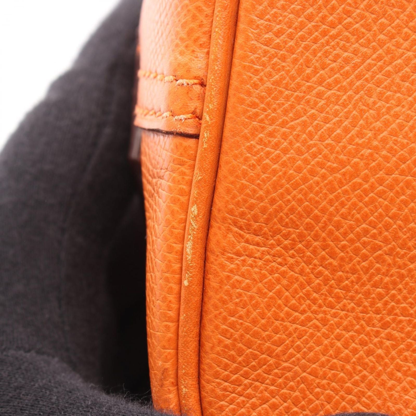 Hermes Handbag Plume 28 Orange — view 7