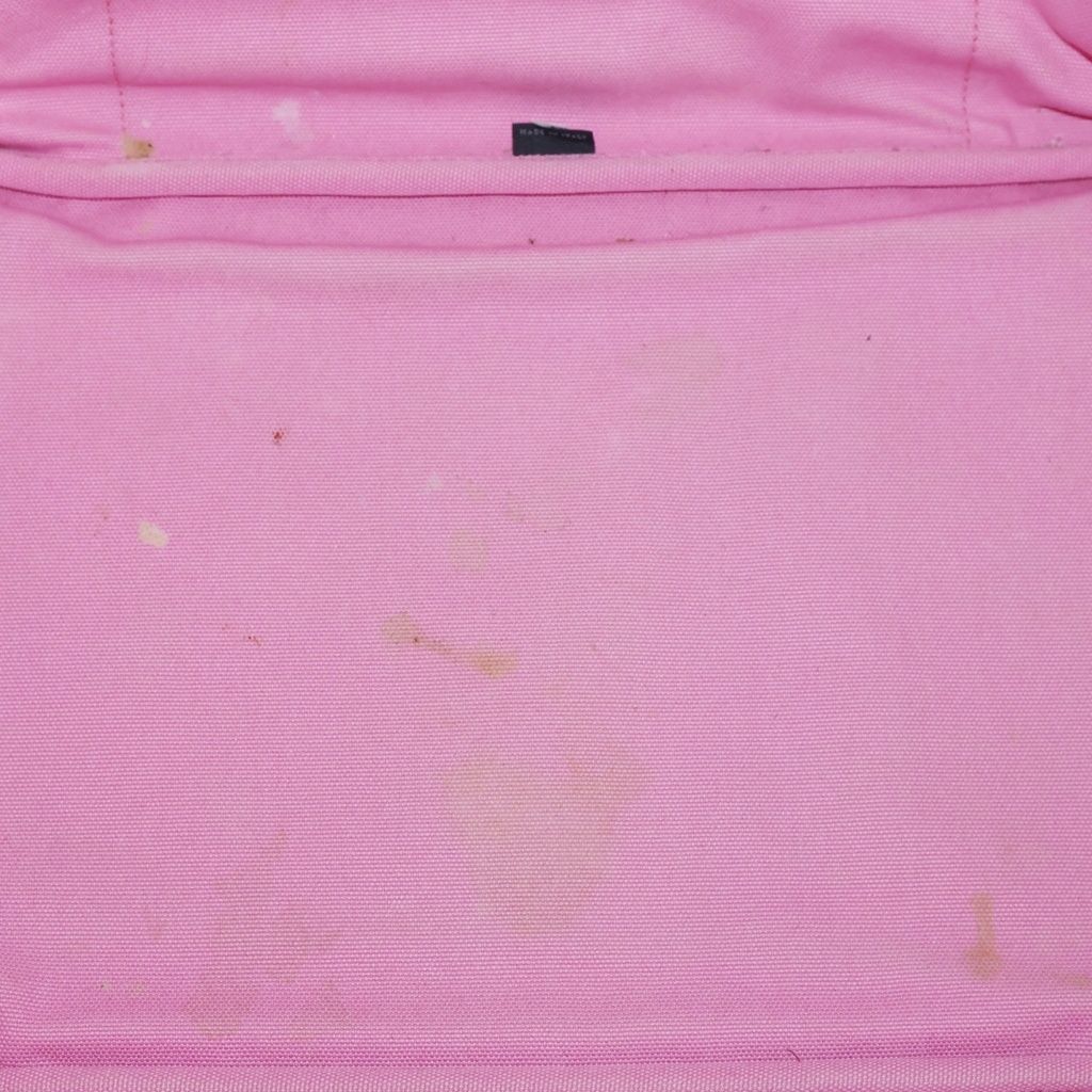 Prada Canapa Triangle Logo Canvas Tote Pink — view 5