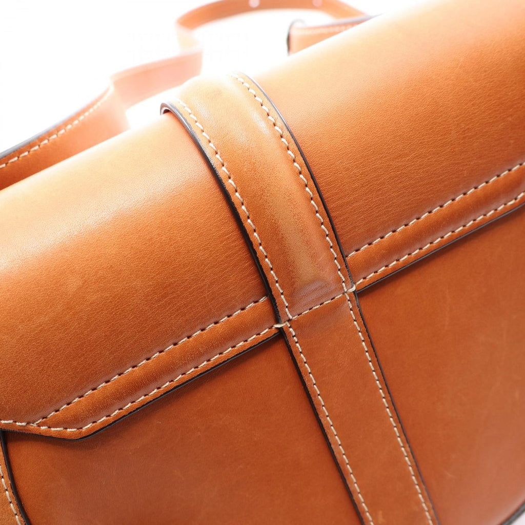 Celine Shoulder Bag Small Besace Tan Leather 16 — view 9