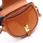 Celine Shoulder Bag Small Besace Tan Leather 16 — view 5