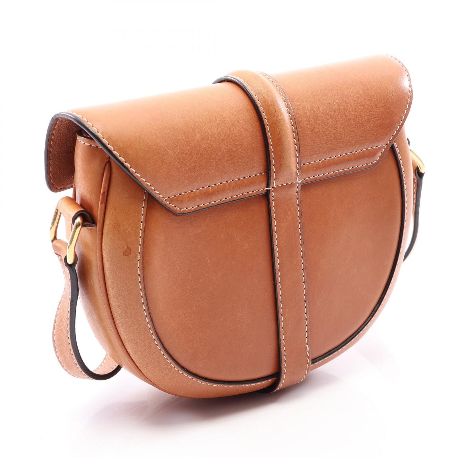 Celine Shoulder Bag Small Besace Tan Leather 16 — view 2