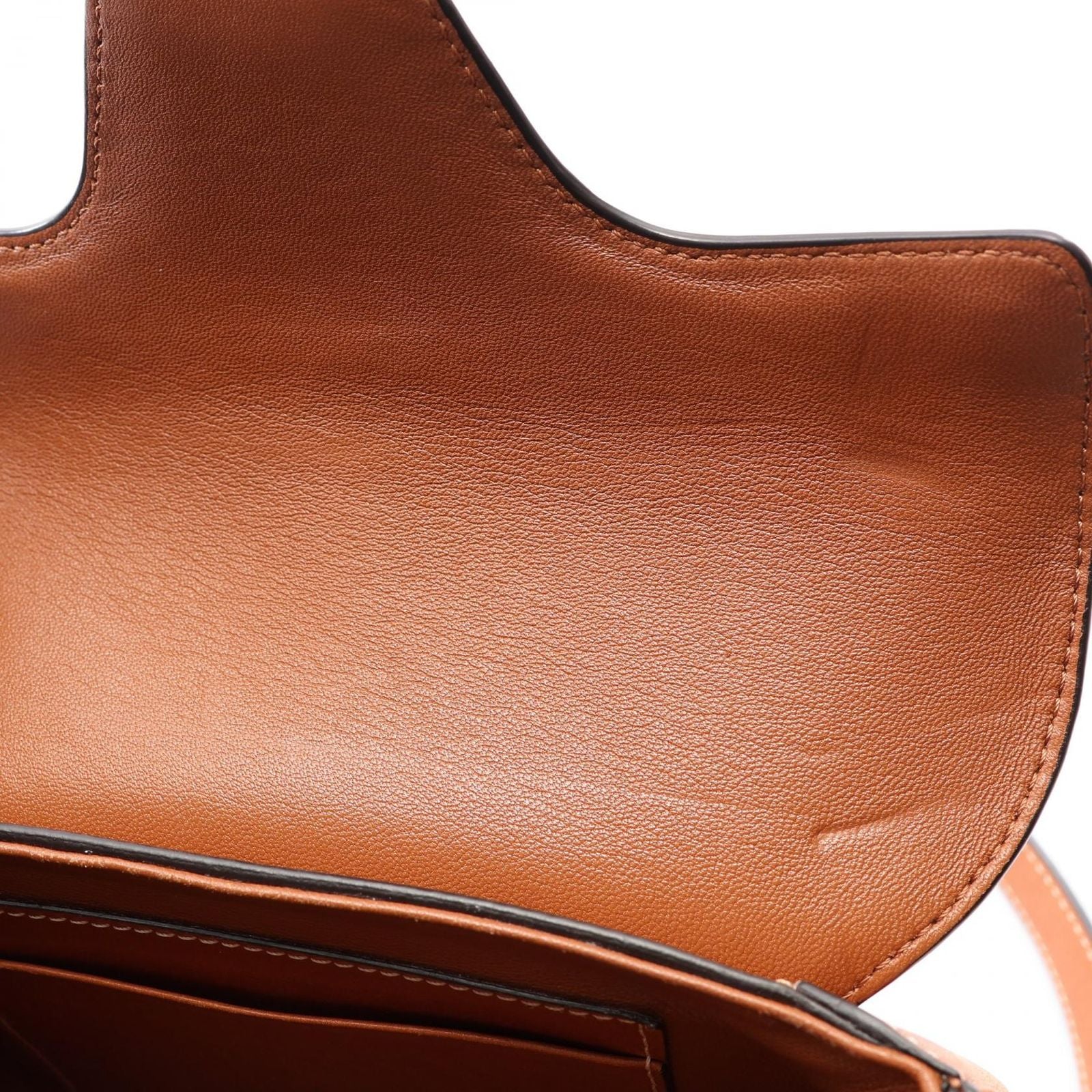 Celine Shoulder Bag Small Besace Tan Leather 16 — view 6