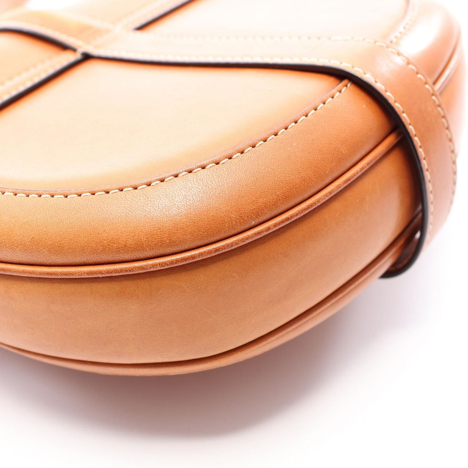 Celine Shoulder Bag Small Besace Tan Leather 16 — view 8