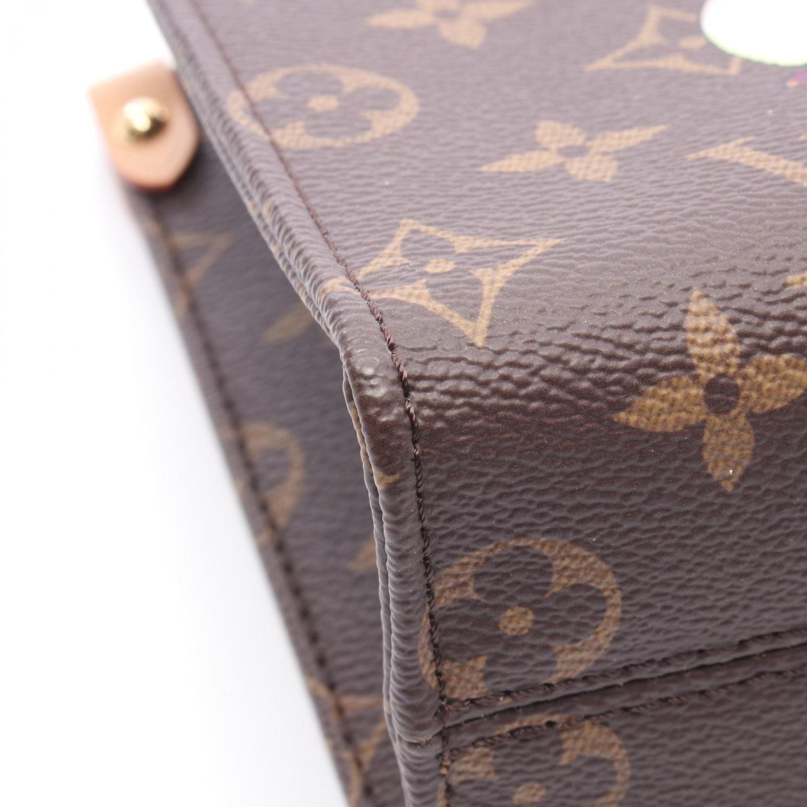 Louis Vuitton Handbag LV TM On The Go BB Monogram Panda 2-Way Canvas Leather LV — view 5