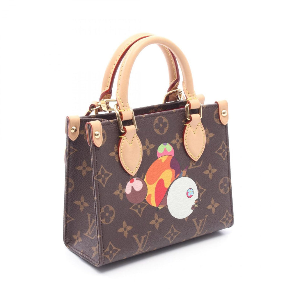 Louis Vuitton Handbag LV TM On The Go BB Monogram Panda 2-Way Canvas Leather LV — view 2