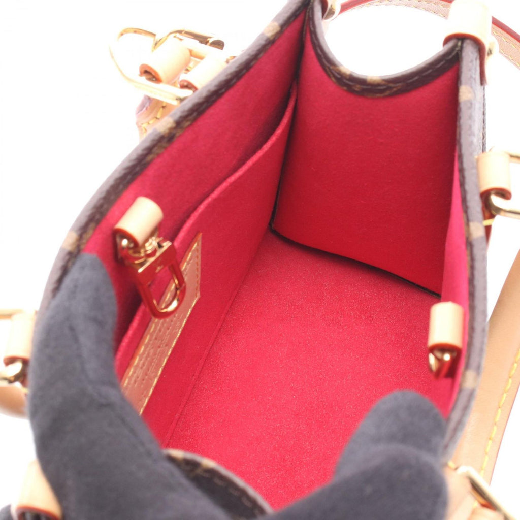 Louis Vuitton Handbag LV TM On The Go BB Monogram Panda 2-Way Canvas Leather LV — view 3
