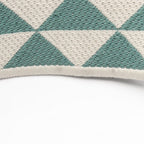 Prada Shoulder Bag Triangle Plate Green Leather Logo — view 8