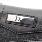 Dior Shoulder Bag Street Chic Trotter Black Canvas Leather — view 8
