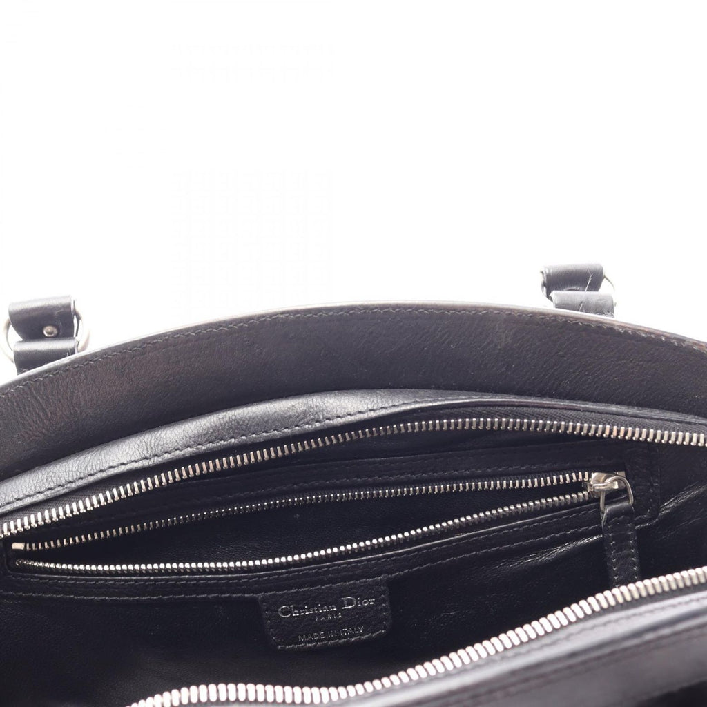 Dior Handbag My Frame Black Leather — view 6