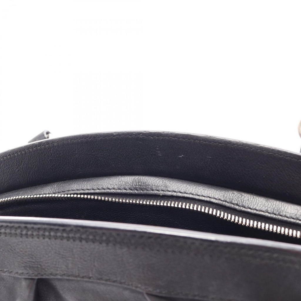 Dior Handbag My Frame Black Leather — view 9
