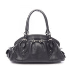 Dior Handbag My Frame Black Leather