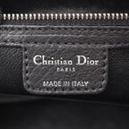 Dior Handbag My Frame Black Leather — view 4