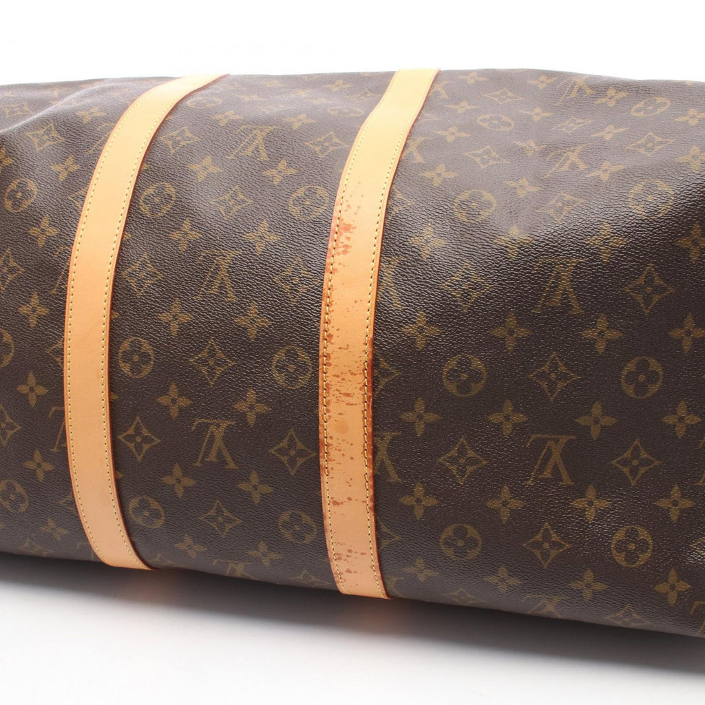Louis Vuitton Boston Bag Keepall 55 2-Way Canvas Leather Bandouliere 55 — view 6