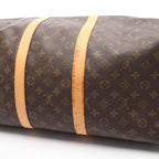 Louis Vuitton Boston Bag Keepall 55 2-Way Canvas Leather Bandouliere 55 — view 6