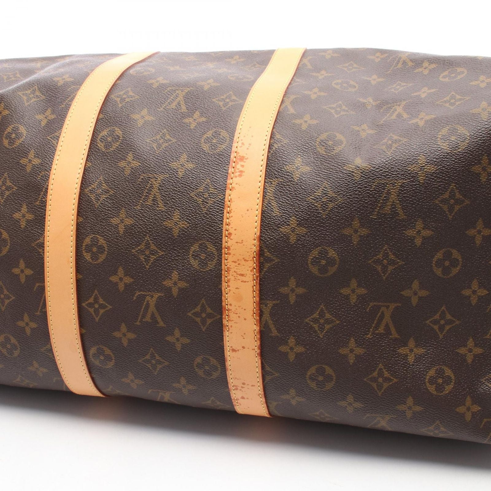 Louis Vuitton Boston Bag Keepall 55 2-Way Canvas Leather Bandouliere 55 — view 6