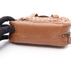 Bottega Veneta Handbag Intrecciato Brown Leather — view 5