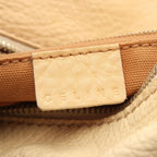 Celine Handbag Macadam Cream Leather Triomphe — view 4