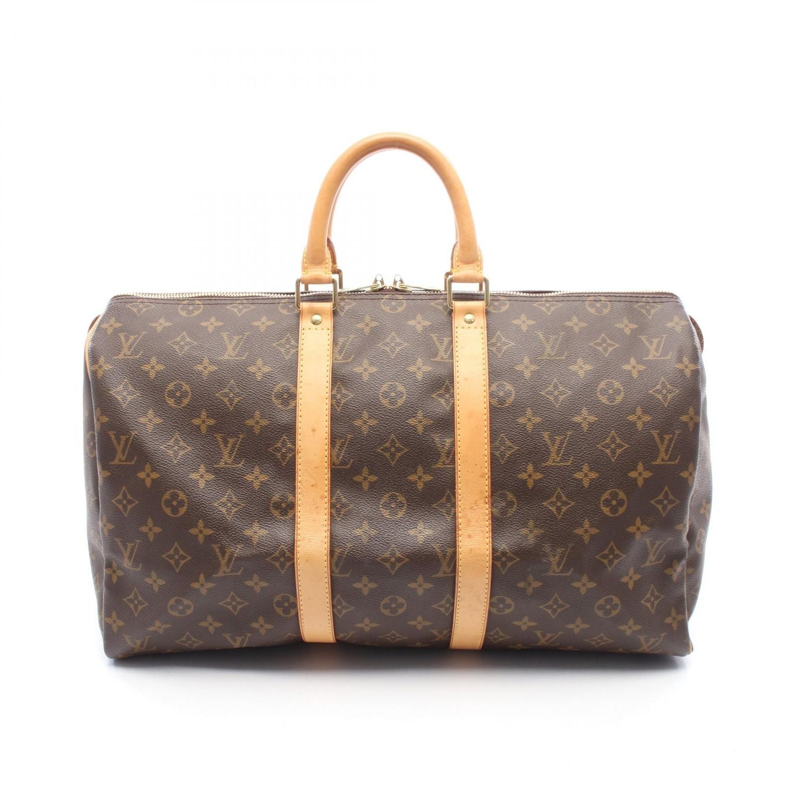 Louis Vuitton Boston Bag Keepall 45 Canvas Leather