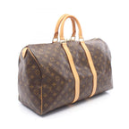 Louis Vuitton Boston Bag Keepall 45 Canvas Leather — view 2