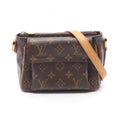 Louis Vuitton Shoulder Bag Viva City PM Canvas Leather