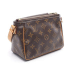 Louis Vuitton Shoulder Bag Viva City PM Canvas Leather — view 2