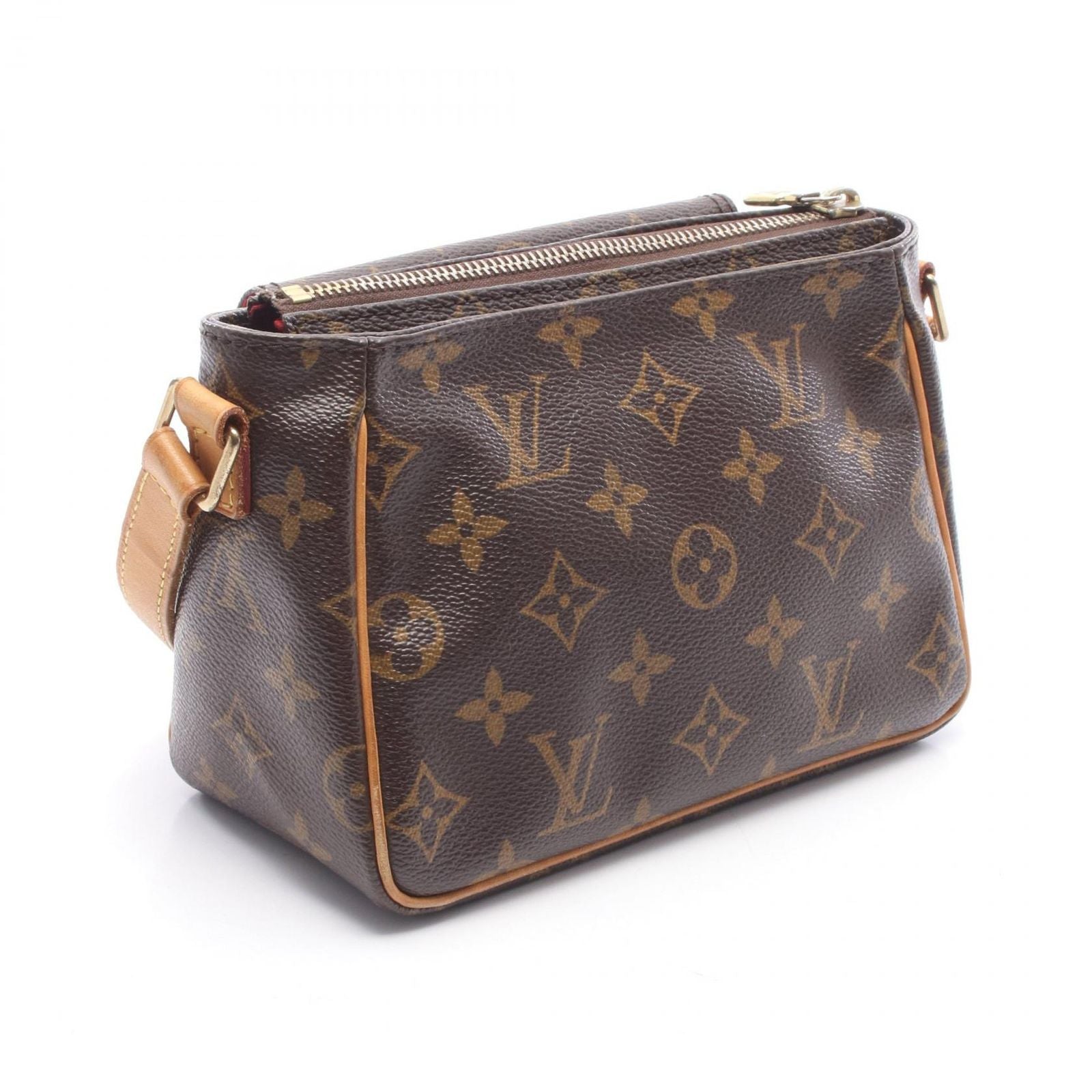 Louis Vuitton Shoulder Bag Viva City PM Canvas Leather — view 2
