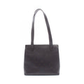 Chanel Tote Quilted Dark Brown Calf