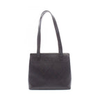 Chanel Tote Quilted Dark Brown Calf