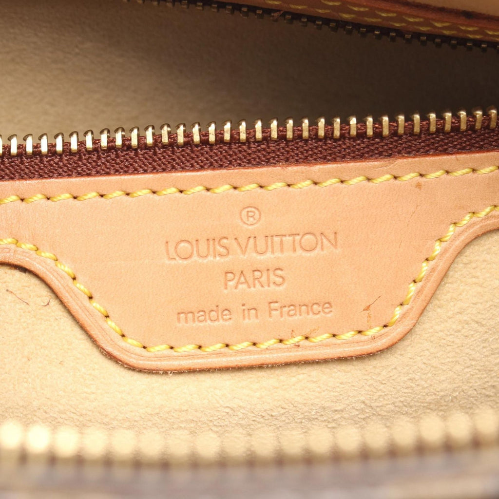 Louis Vuitton Shoulder Bag Looping GM Canvas Leather — view 4