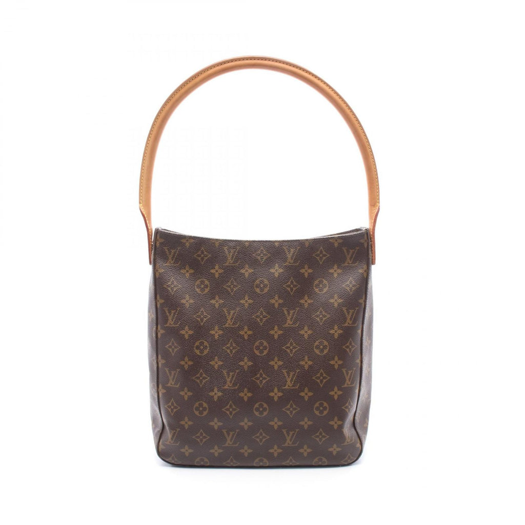 Louis Vuitton Shoulder Bag Looping GM Canvas Leather