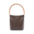 Louis Vuitton Shoulder Bag Looping GM Canvas Leather