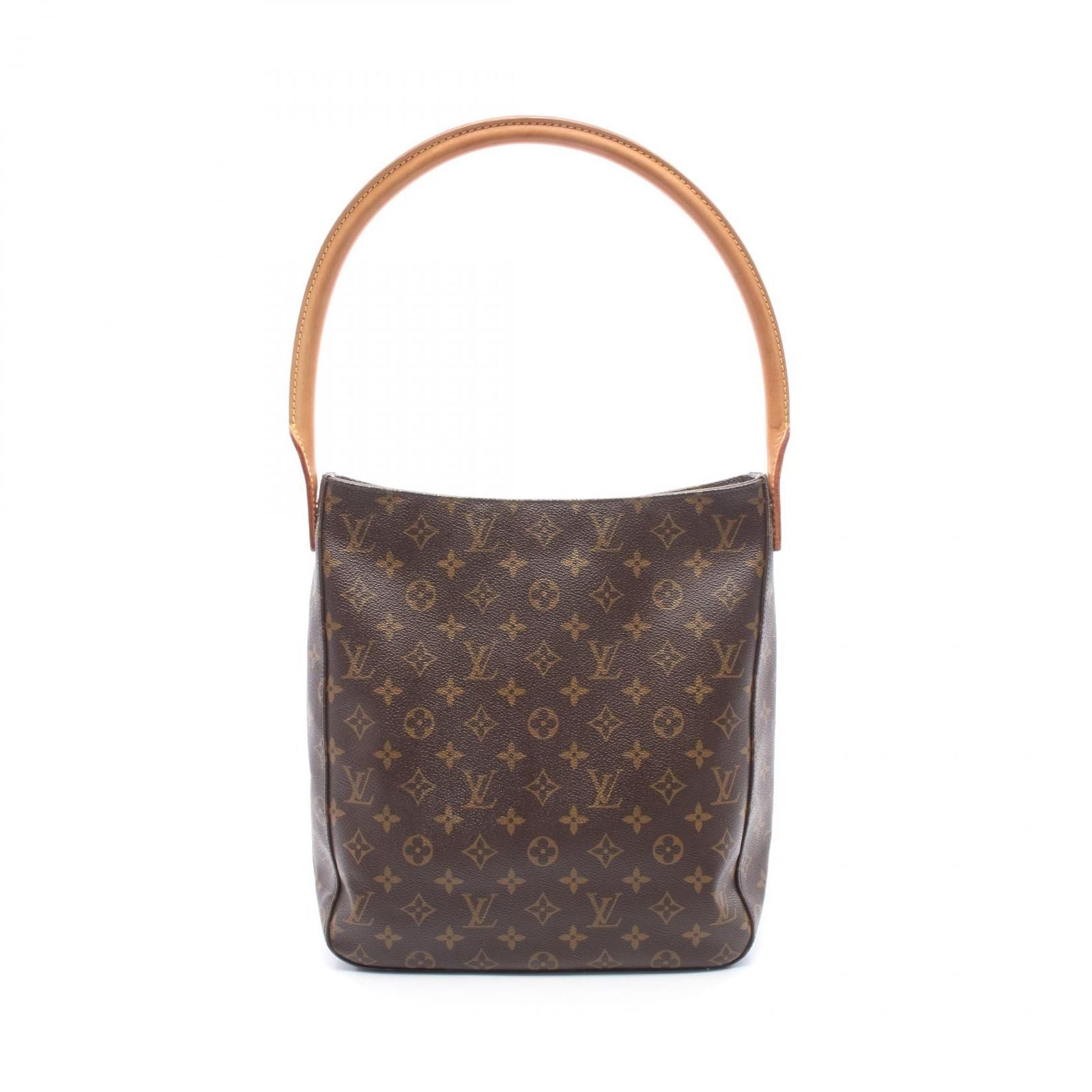 Louis Vuitton Shoulder Bag Looping GM Canvas Leather