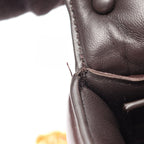 Bottega Veneta Shoulder Bag the Chain Cassette 2-Way Dark Brown Leather — view 6