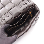 Bottega Veneta Shoulder Bag the Chain Cassette 2-Way Dark Brown Leather — view 3