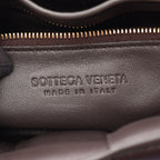 Bottega Veneta Shoulder Bag the Chain Cassette 2-Way Dark Brown Leather — view 4