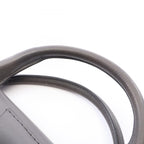 Celine Handbag Big Bag Small with Long Strap 2-Way Gray Leather — view 6