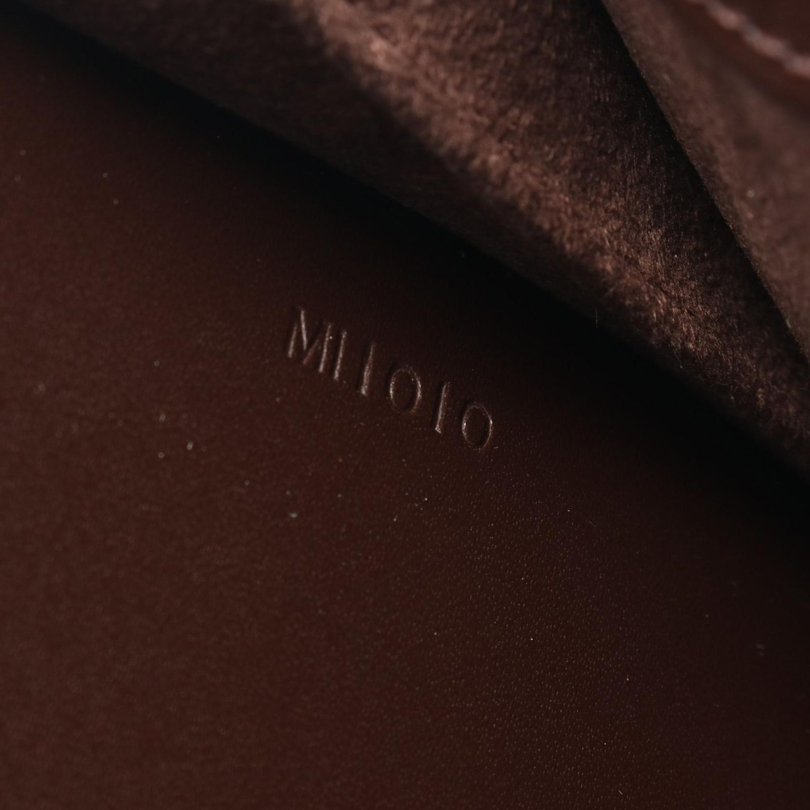 Louis Vuitton Handbag Pont Neuf Mocha Leather — view 5