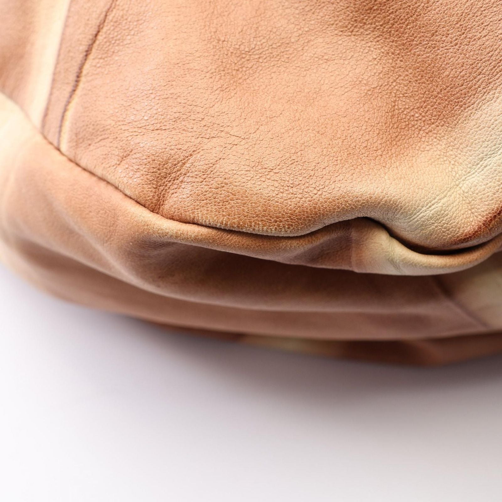 Bottega Veneta Boston Bag Intrecciato Beige Leather — view 8