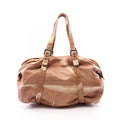 Bottega Veneta Boston Bag Intrecciato Beige Leather