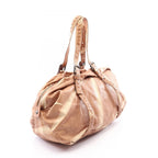 Bottega Veneta Boston Bag Intrecciato Beige Leather — view 2